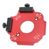 Round Corner Radius Template Woodworking Router Table Jig Wooden Board Arc Cutting Template Tool RT