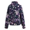 Adidas Originals Full Zip Fleece Soft Floral Long Sleeve Jacket Women Jackets Multicolor FU3797