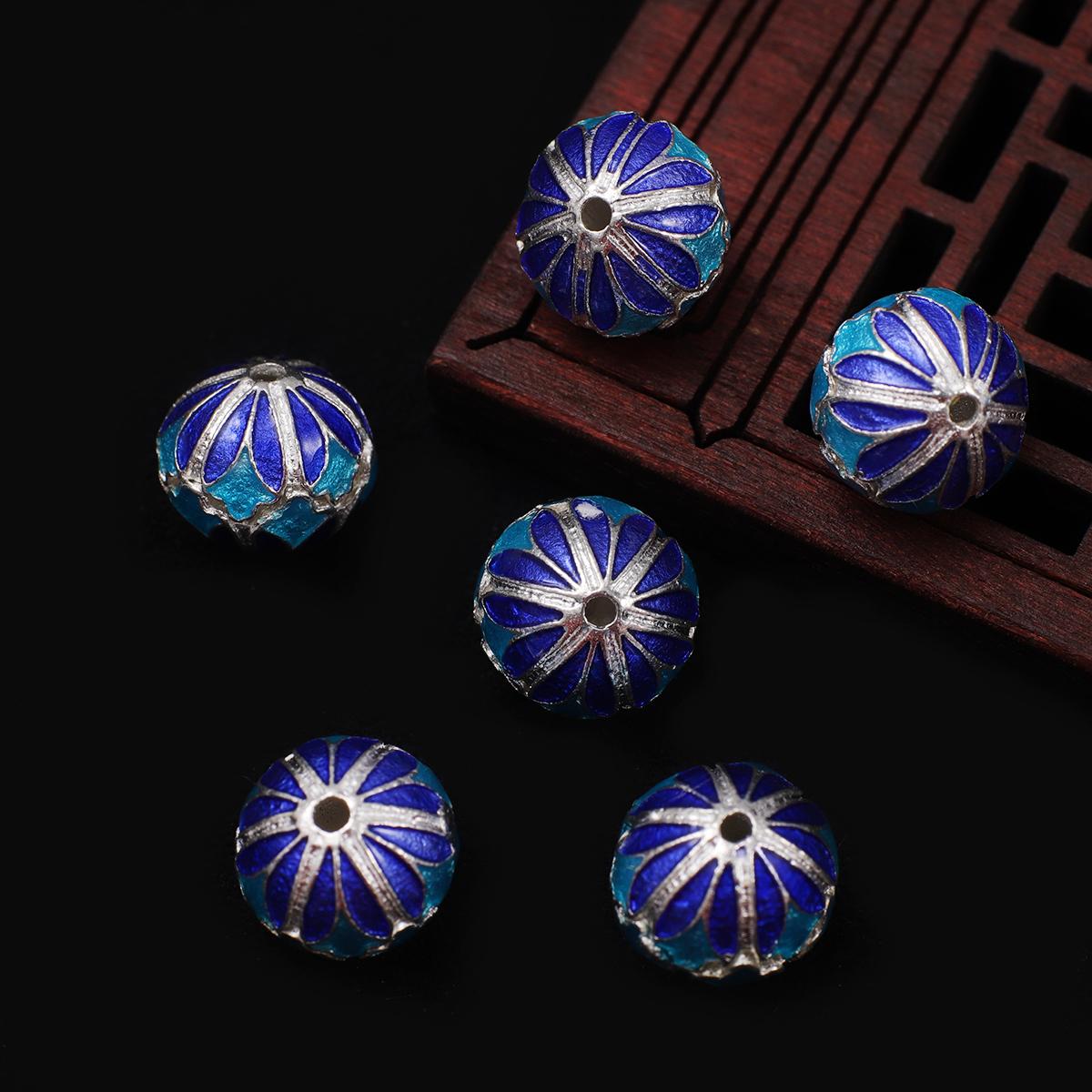 

Античные очаровательные бусины из сплава, аксессуары для изготовления ювелирных изделий DIY 9×10mm серебряный