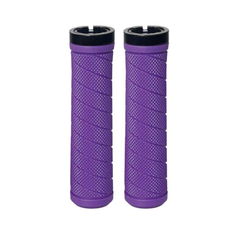 Manopole per Bicicletta Ergonomiche Antiscivolo Manopole Manubrio Meccanismo di Bloccaggio Manubri Manopole Manubrio Traspiranti per Bici da 22,2 mm