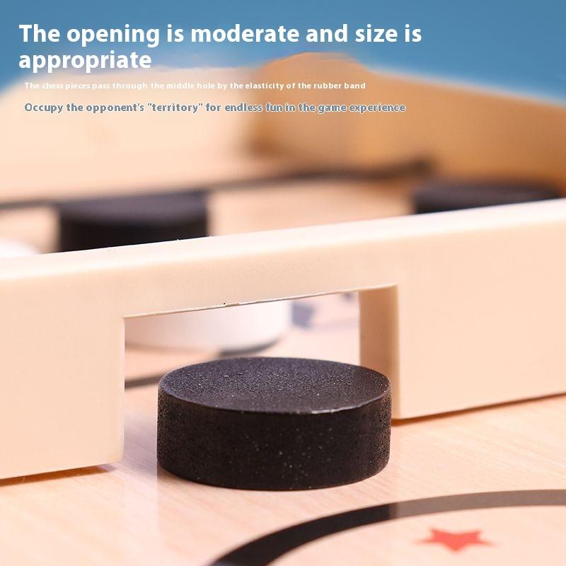 

1 Набор Настольная игра Fast Sling Puck Игрушки Настольный футбол Игры на выявление победителя Настольный хоккей Игра Катапульта Шахматы Игрушка для родителей и детей Для детей
