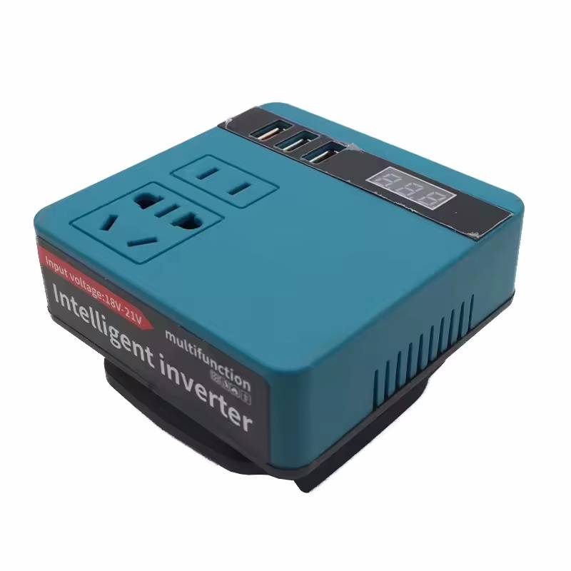 Power Tool Accessories 220V Intelligent Lithium Battery Inverter For Makita For Milwaukee For M18 For DeWalt USB Power Bank