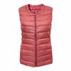 Women's Autumn/Winter Collarless Down Vest - Slim, Lightweight, Korean Style Inner Wear