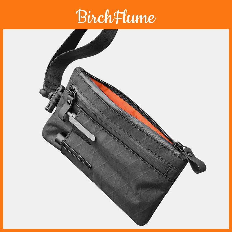 Portacarte Multifunzione in Nylon con Materiale Impermeabile per Custodia da Viaggio e Chiavi