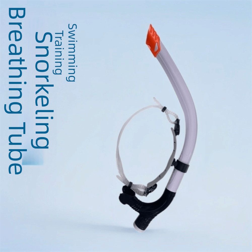 Semi-Dry Top Front Snorkel Silicone Mouthpiece Snorkeling Snorkel Swimming Snorkel Adult Youth Kid