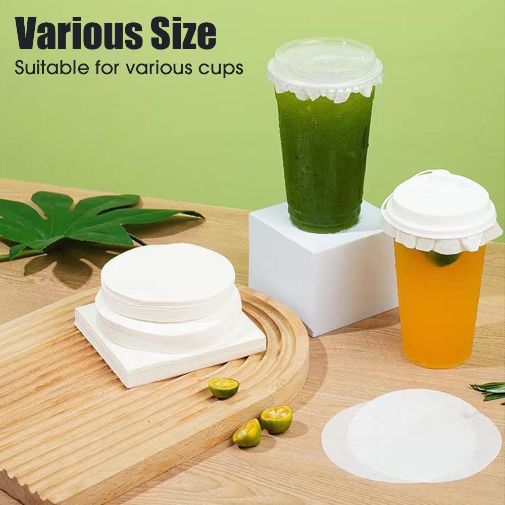 100PCS Milk Tea Packing and Sealing Film