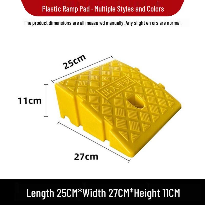 Plastic Threshold Ramp & Speed Bump for Cars and Curb Climbing