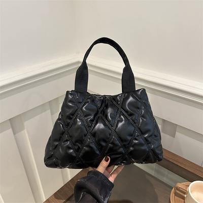 Niche European and American Style Casual and Fashionable Personality Simple and Fashionable Bucket Bag Casual and Fashionable Handbag Bag