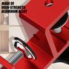 0-25mm Woodwork Clamp Closure Scriber Wardrobe Marking Clamping Jig Aluminum Alloy Fixing Clip for Carpentry Woodworking