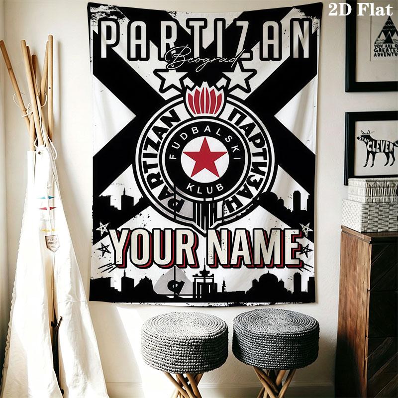 Fk Partizan Wall Hanging Printed Fabric Blanket Decorative Tapestries for Bedroom Living Room Home Decor