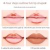 Han Qian Waterproof Rotating Lip Liner Pen - Langvarig matt finish for definerte lepper