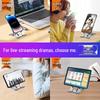Aluminum Alloy Foldable Phone & Tablet Stand for Desktop Streaming