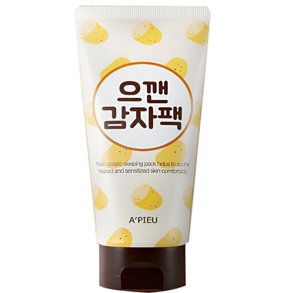 A’PIEU Mashed Potato Pack Brightening Nourishing Wash Off Face Mask 130ml x2
