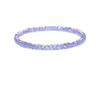 Super Flash Iridescent Crystal Glass Bracelet - Women's Niche Design, High-End Summer Jewelry