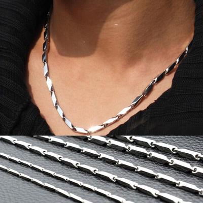 Men S Stainless Steel Necklace Titanium Chain 2mm 4mm At A Low On Joom E Commerce Platform - Mens Stainless Steel Pendants