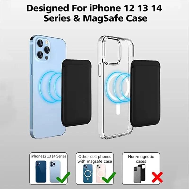 Leather Wallet Case For iPhone 11 11 11 Card Holder with MagSafe Magnet For iPhone 11 Pro Max Magsafe Wallet Leather Compatible