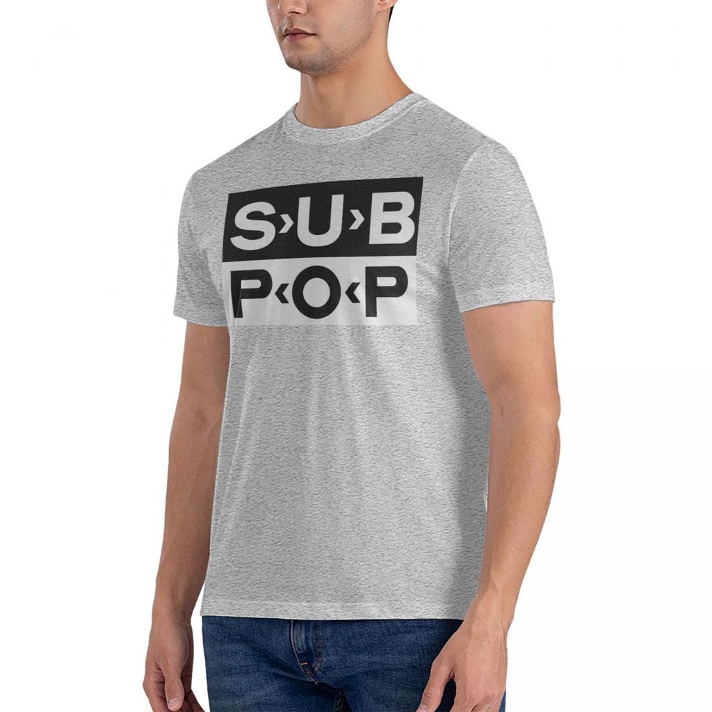 2024 Kreativní grafické SUB POP Tištěné Ležérní Volné Harajuku Unisex Tričko Pro Muže Přizpůsobitelná Anime Vzorová trička Y2K
