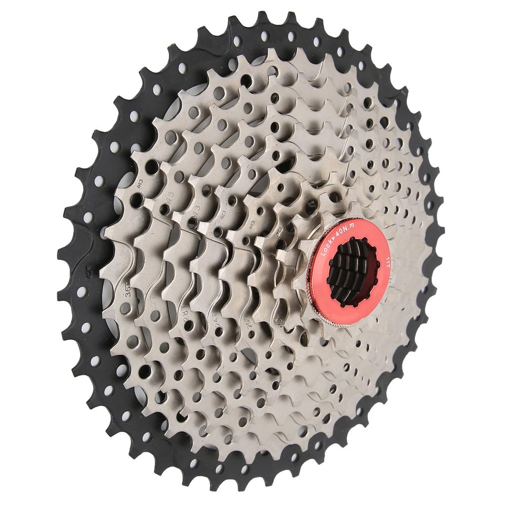 ZTTO 9 Speed Cassette 11‑42T Mountain Bike Freewheel Cassette Sprocket for Road Bicycle
