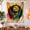 Bob Marley Boho Wall Tapestry Nordic Minimal Ideal for Living Room Reading Corner Studio Wall Multipurpose Vintage Wall Art Gift for New Home