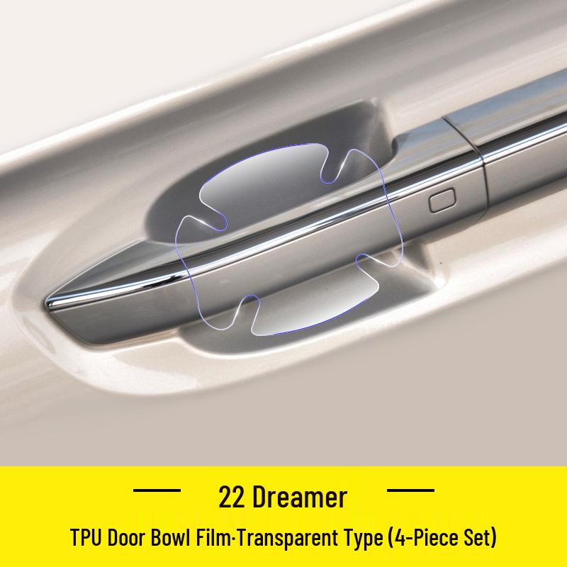 Voyah FREE Dreamer Chasing Light Car Door Handle Protective Film & Sticker.