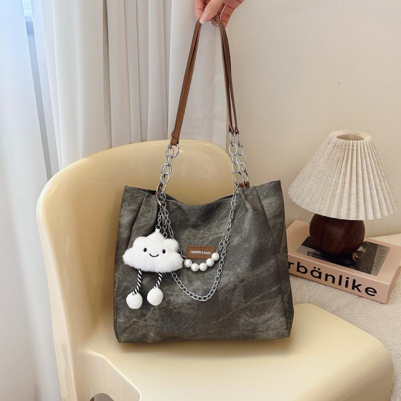 Borsa a Tote da Donna Borsa di Alto Valore a Spalla Singola Portatile Grande Capacità Borsa da Pendolare Borsa Grande Borsa per il Tempo Libero