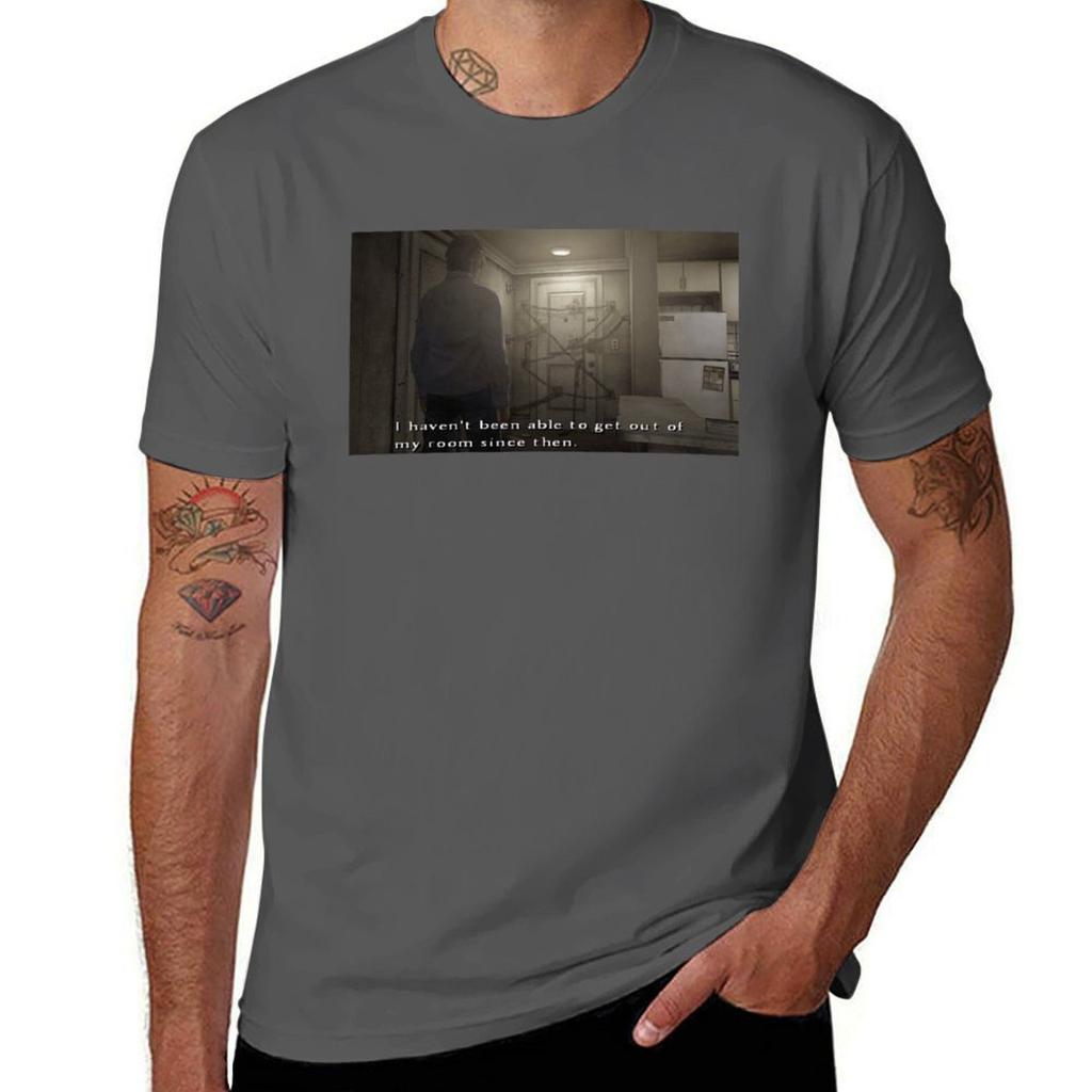Silent Hill 4 The Room T-Shirt T-Shirts Für Unisex Baumwolle Lustiges Unisex T-Shirt Schwere Baumwolle Lustige T-Shirts Baumwoll-T-Shirt