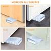 Silicone Door Stop Wedge Safety Stoppers Reusable Shock Absorbent Home Office Anti-Folder Hand Door Stopper Anti-collision Stop