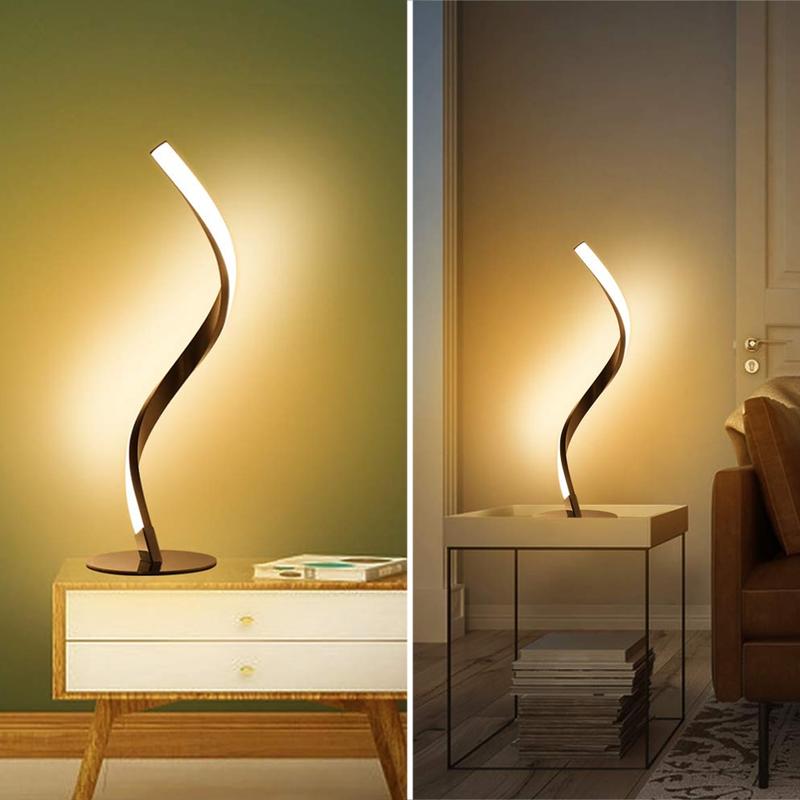 Lamp Lamp Lamp Lamp Home Lighting Living Room Romantic Spiral Modern Bedroom Decorative Night Wardrobe | Table Lamps