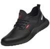 Fashion Labor Protection Shoes Anti Impact Anti Puncture Steel Toe Breathable Anti Odor Safety Shoes Summer Construction Site Work D173