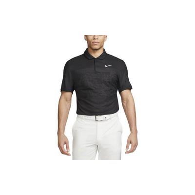 Polo Homme Imprimé Logo Uni Ss23 Hauts Noir DR5327-010