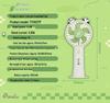 Green Panda USB Rechargeable Mini Desk Fan