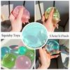 Palla Trasparente Morbida Mochi Simulato 3 Stili Nee doh Maltosio Giocattolo Squishy Giocattolo Antistress Rimbalzo Rapido Rilassamento Mano Regalo Presente squishy