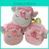 Kawaii Unicorn Plush Backpack For Kids With Soft Mini Coin Purse Pink And White Colors