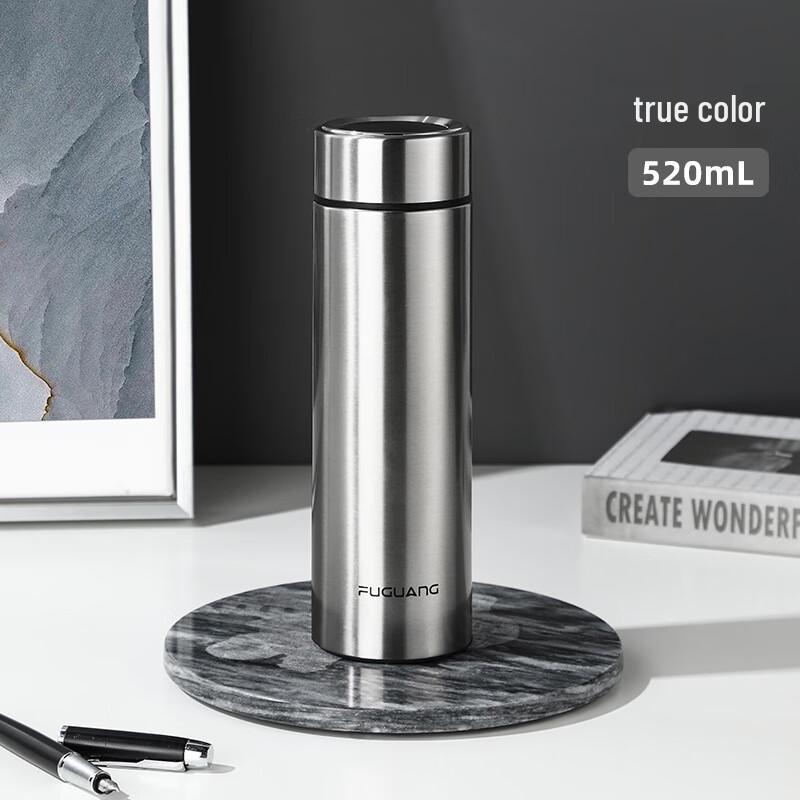 FUGUANG Large Capacity Portable 316L Stainless Steel Insulated Tea Mug