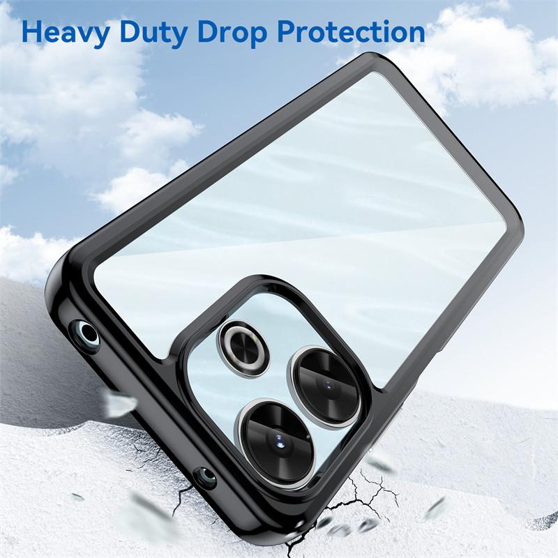 For Xiaomi Redmi 13x Case Xiaomi Redmi 13x Cover Shockproof Hard PC + TPU Silicone Phone Back Cover For Xiaomi Redmi 13x