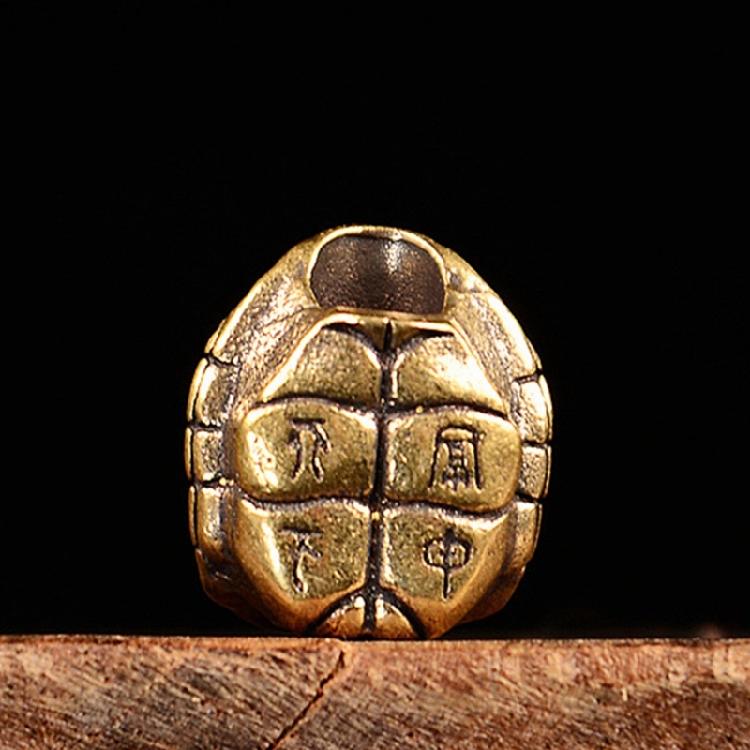 Metal Tortoiseshell Charm Pendant for Handmade Bracelets and Necklaces Large Hole Braiding Artistic Collectibles