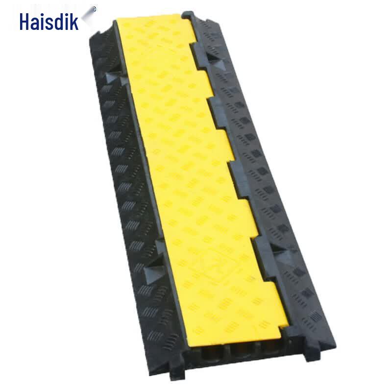 PVC 3-Channel Cable Protector Speed Bump
