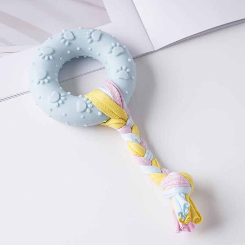 Durable TPR Dog Teething Stick: Bite-Resistant, Self-Play, Boredom Relief Toy