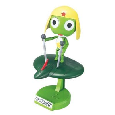 Keroro Yüzbaşı Plastik Model Koleksiyonu Keroro Yüzbaşı Ver.1.5 + Uçan Tahta Renk Kodlu Plastik Model