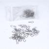 100pcs R Type Hanging Firing Hook High Temperature Resistance Hanging Burning Needle Ring  Pendant