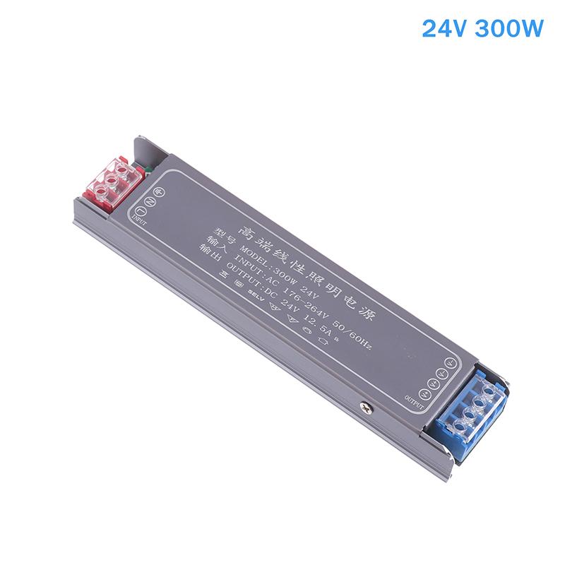 DC 12V 24V Switching Power Supply AC100-264V LED Light Driver Power Adapter 100W 200W 300W Mute Lighting Transformers