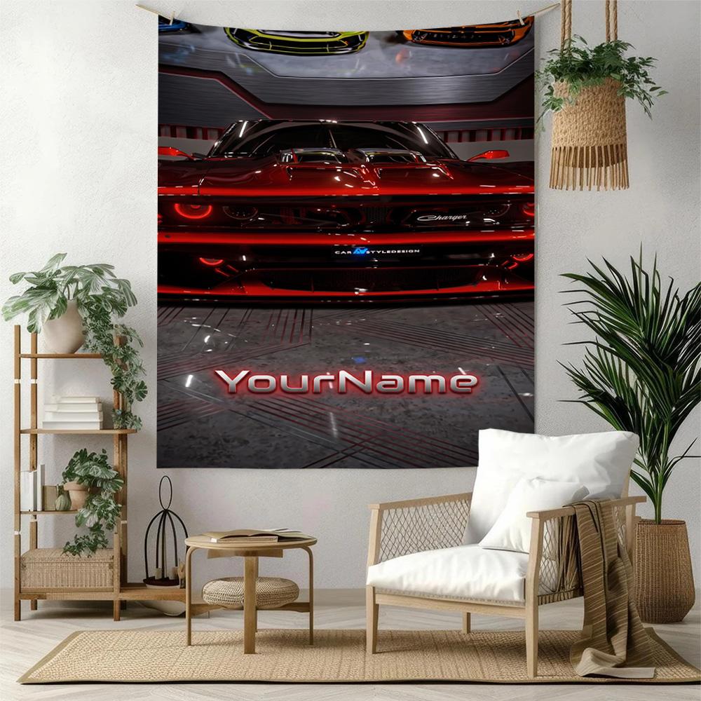 Peterbilt Schwerlastwagen Benutzerdefinierter Name Wanddekor Wandteppich Kunst Für Haustiermemorial Geburtstag Hochzeitsfeier Hintergrund Familien Geschenk
