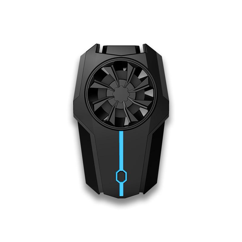 Wireless Rechargeable Phone Cooler: Silent, Air-Cooled with Long Battery Life, Powerful Wind, and Three-Speed Settings for Live Streaming and Gaming