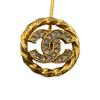 CHANEL PinBrooch Vintage 1058 COCO Mark metal Brooch gold metal unisex Used