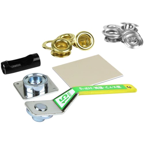 SK11 Double-Sided Eyelet Punch, Eyelet Hole Diameter Approx. 15.0mm, No. 1400