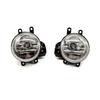 Car LED Fog Light For Toyota RAV4 2016 2017 2018 Headlight Fog Lamp Cable Switch Grille Cover Halogen Foglights Frame
