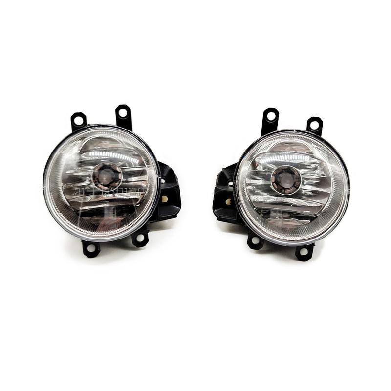 Car LED Fog Light For Toyota RAV4 2016 2017 2018 Headlight Fog Lamp Cable Switch Grille Cover Halogen Foglights Frame