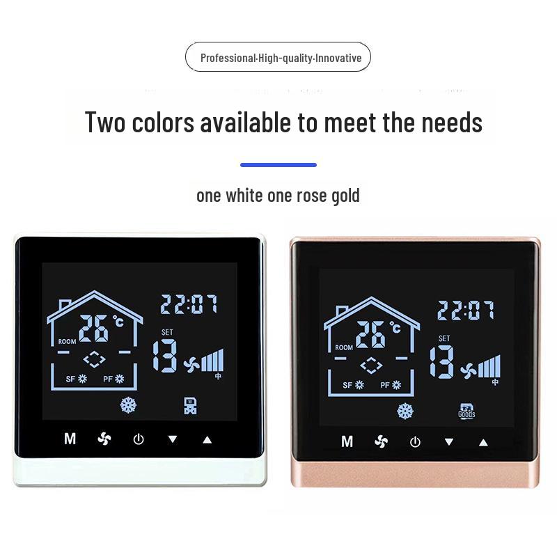 Universal Intelligent Thermostat: Central AC, Floor Heating, Fan Coil, 3-Speed Controller