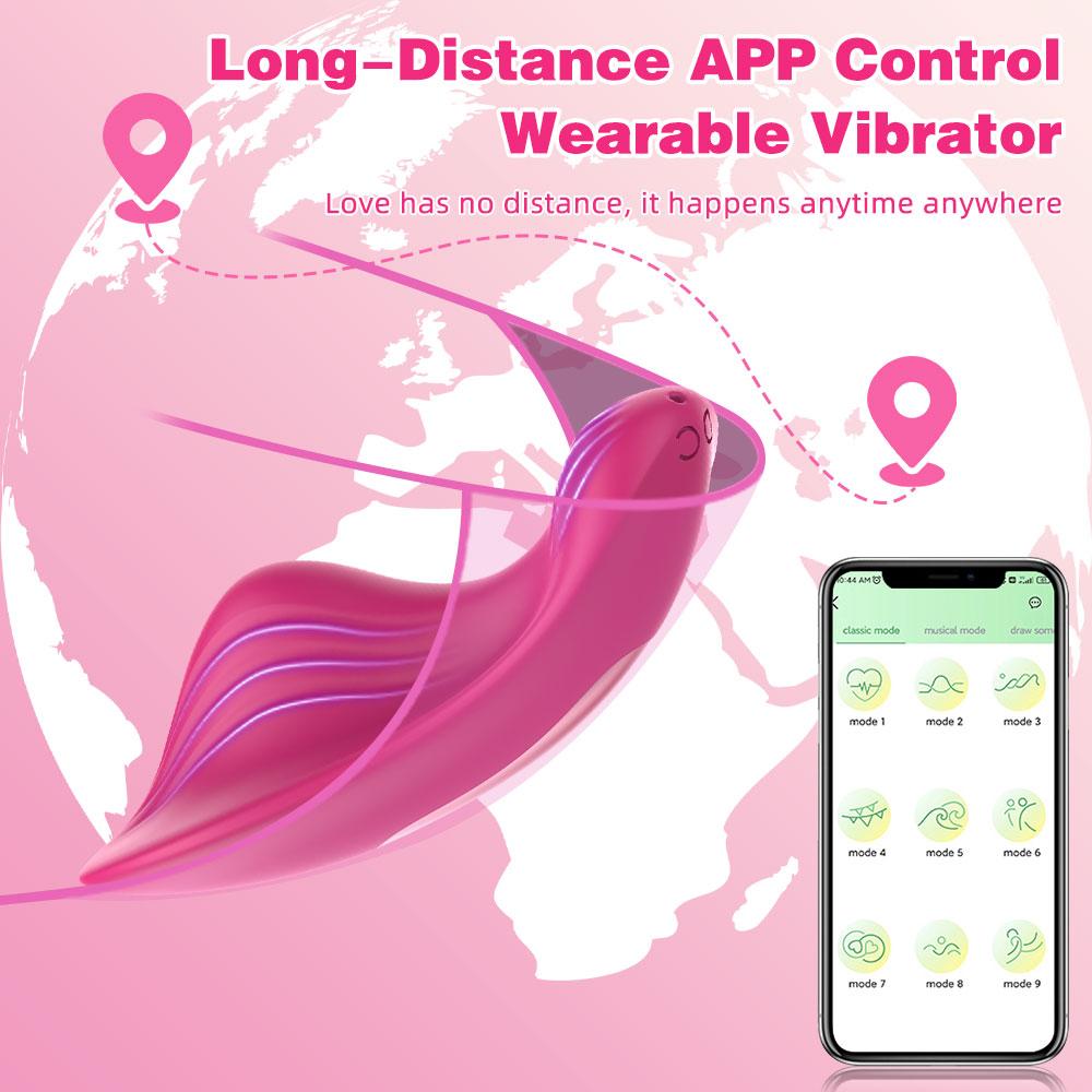 APP Wearable Vibrator for Women Bluetooth Control Egg Clit Stimulator Magnetic Wear Vibrating Female Masturbator Sex Toys Adults