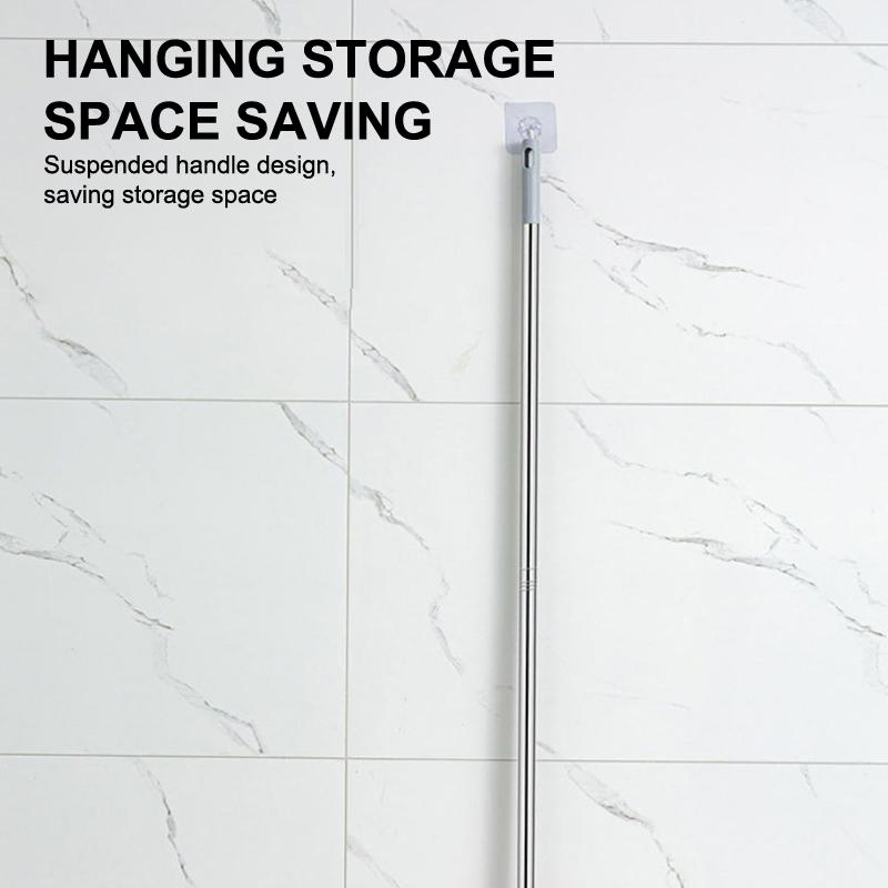 Decken Staubentfernungsmopp, Flexibler rotierender Bodenwischer, Wandwischer, Nass- und Trockenwischer, Bodenfliesen, Glasfenster, Auto-Reinigungswischer